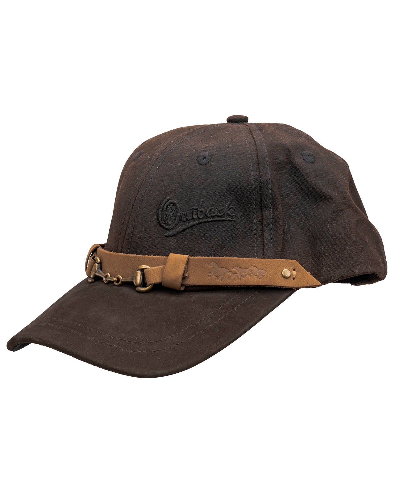 Outback Trading Company Equestrian Cap Brown / ONE 1482-BRN-ONE 789043015386 Caps