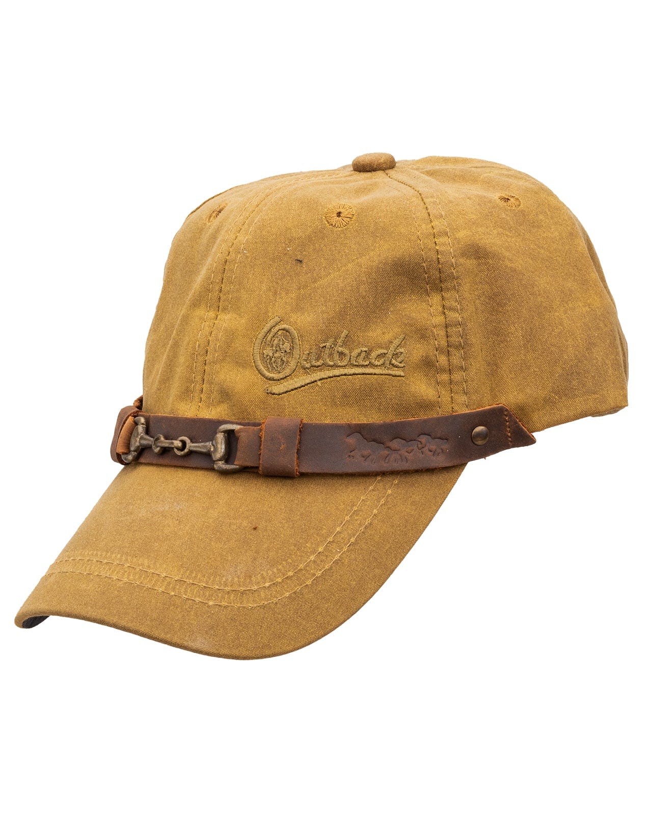 Outback Trading Company Equestrian Cap Field Tan / ONE 1482-FTN-ONE 789043015416 Caps