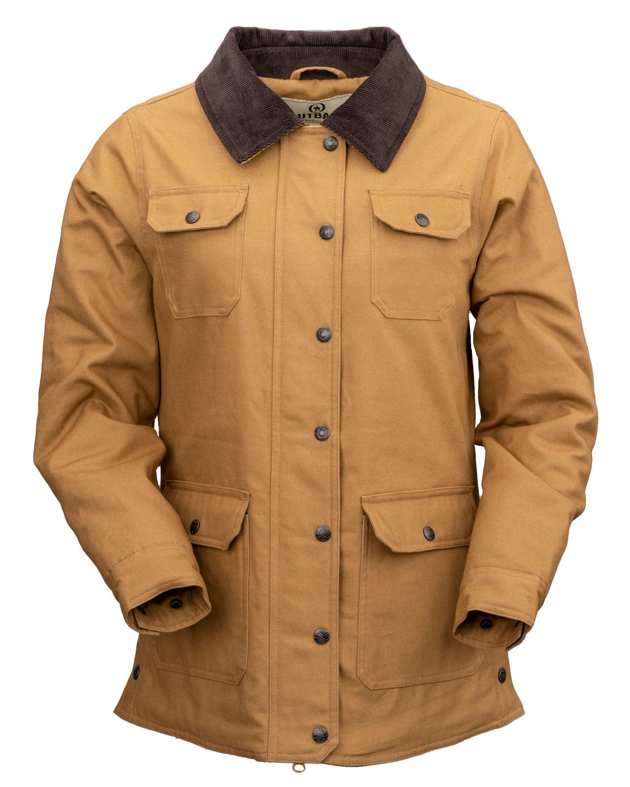 Outback Trading Company Women’s Gidley Canvas Jacket Canvas Tan / SM 29862-CVS-SM 789043412819 Coats & Jackets