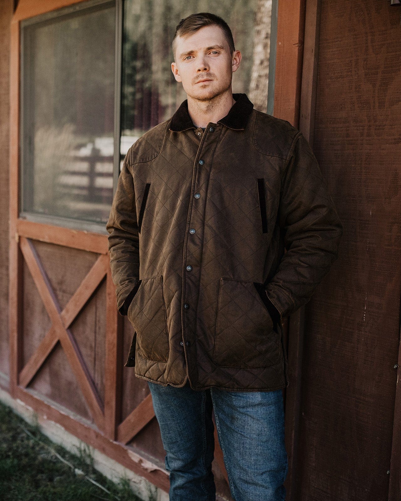 Outback Trading Company Men’s Harlow Barn Jacket Coats & Jackets