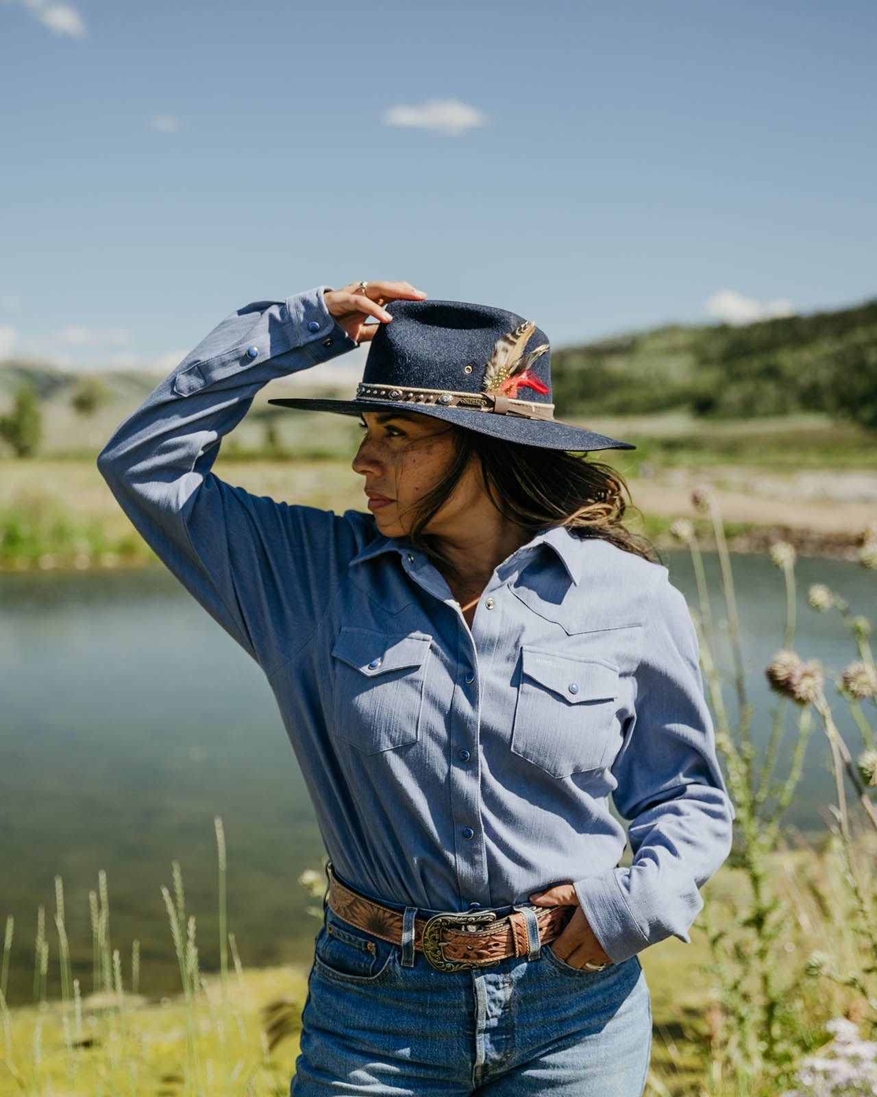 Outback Trading Company Swan Wool Hat Hats