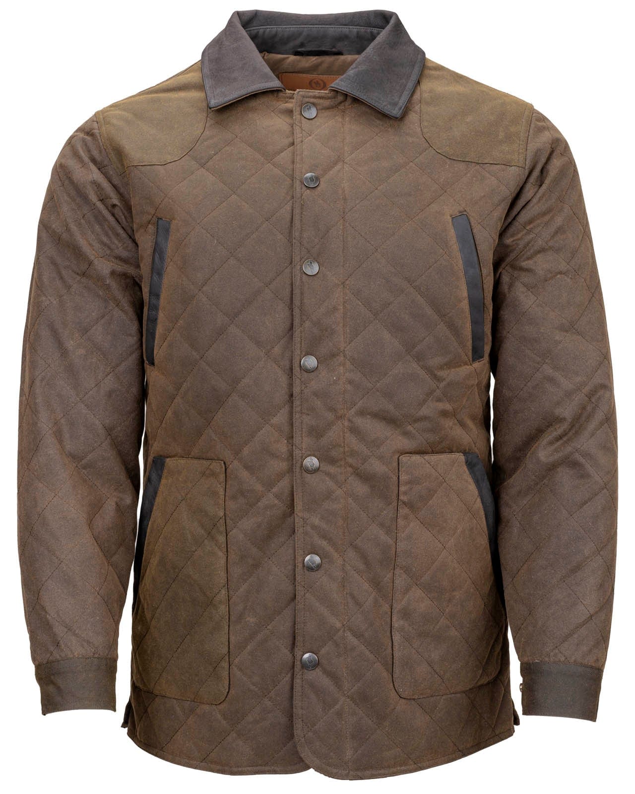 Outback Trading Company Men’s Oilskin Barn Jacket Bronze / SM 29920-BNZ-SM 789043398519 Jackets