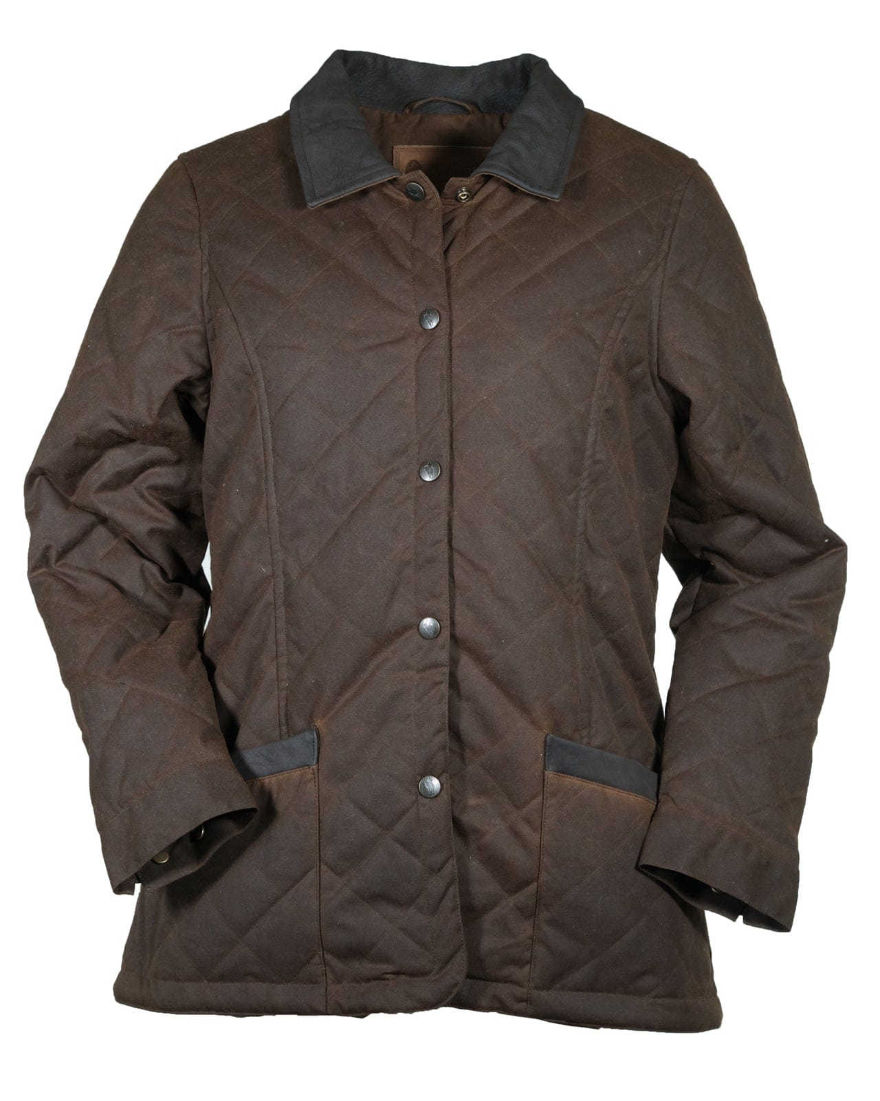 Outback Trading Company Women’s Oilskin Barn Jacket Bronze / SM 29910-BNZ-SM 789043398465 Jackets