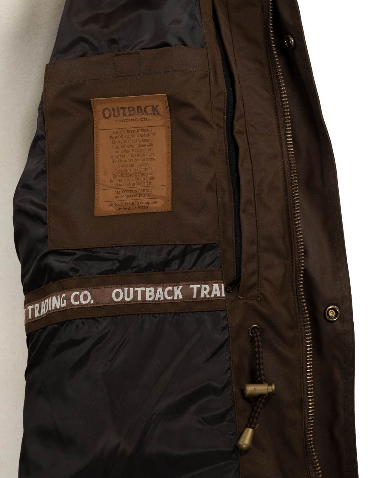 Outback Trading Company Packable Oilskin Jackets