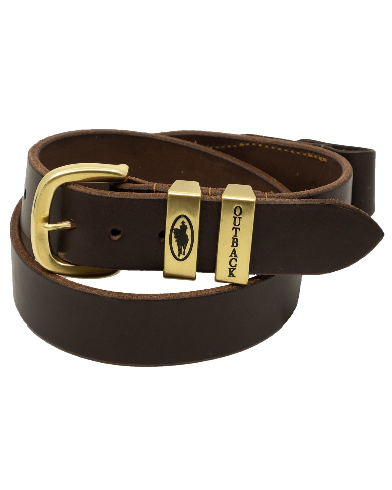 Outback Trading Company Bushcraft Leather Belt Brown / 30" 7508-BRN-30 789043396850 Leather Belts