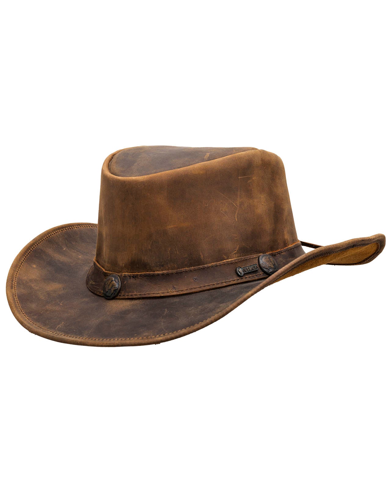 Outback Trading Company Cheyenne Leather Hat Leather Hats