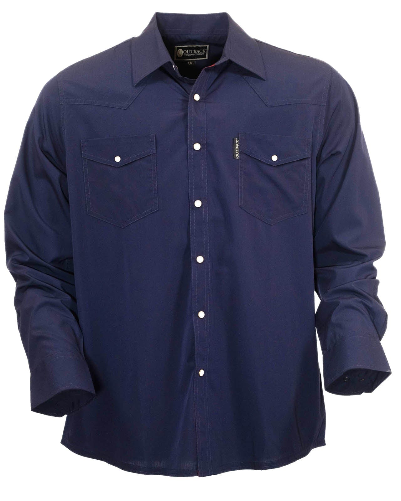 Outback Trading Company Men’s Moab Western Snap Bamboo Shirt