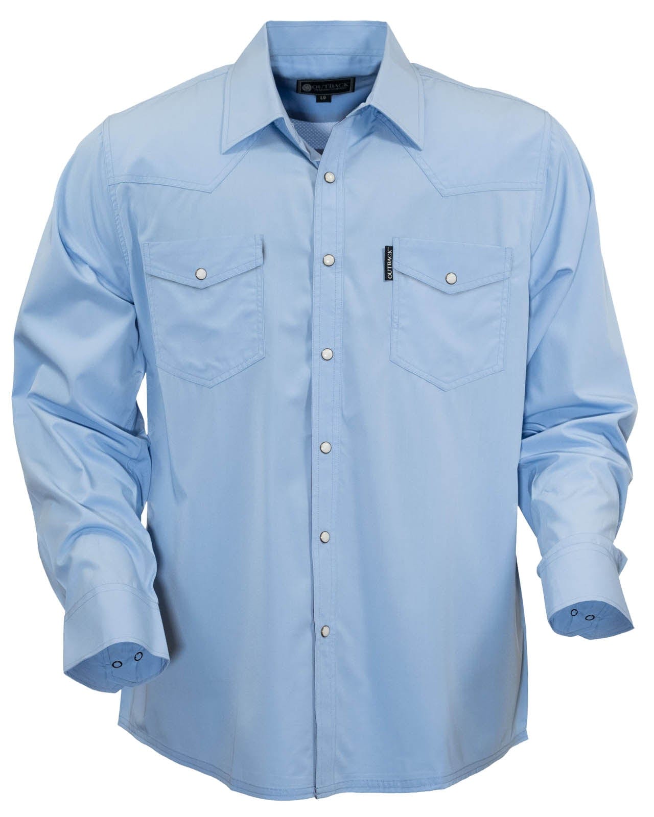 Outback Trading Company Men’s Moab Western Snap Bamboo Shirt