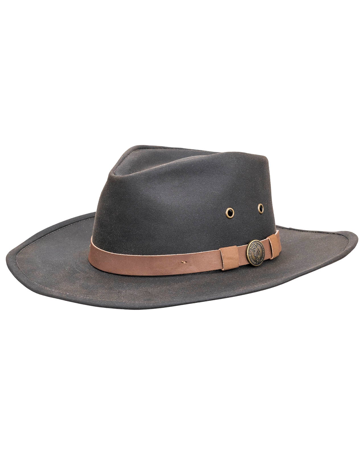 Outback Trading Company Kodiak Oilskin Hat Brown / SM 1480-BRN-SM 789043014914 Oilskin Hats