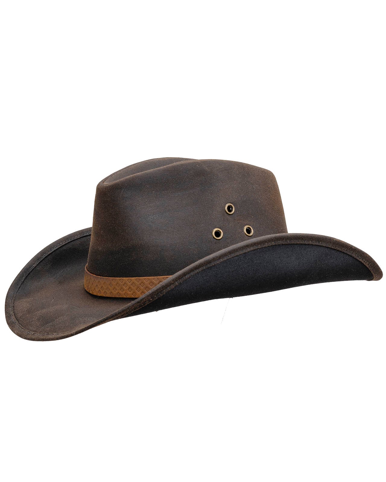 Outback Trading Company Trapper Oilskin Hat Brown / SM 1481-BRN-SM 789043015317 Oilskin Hats