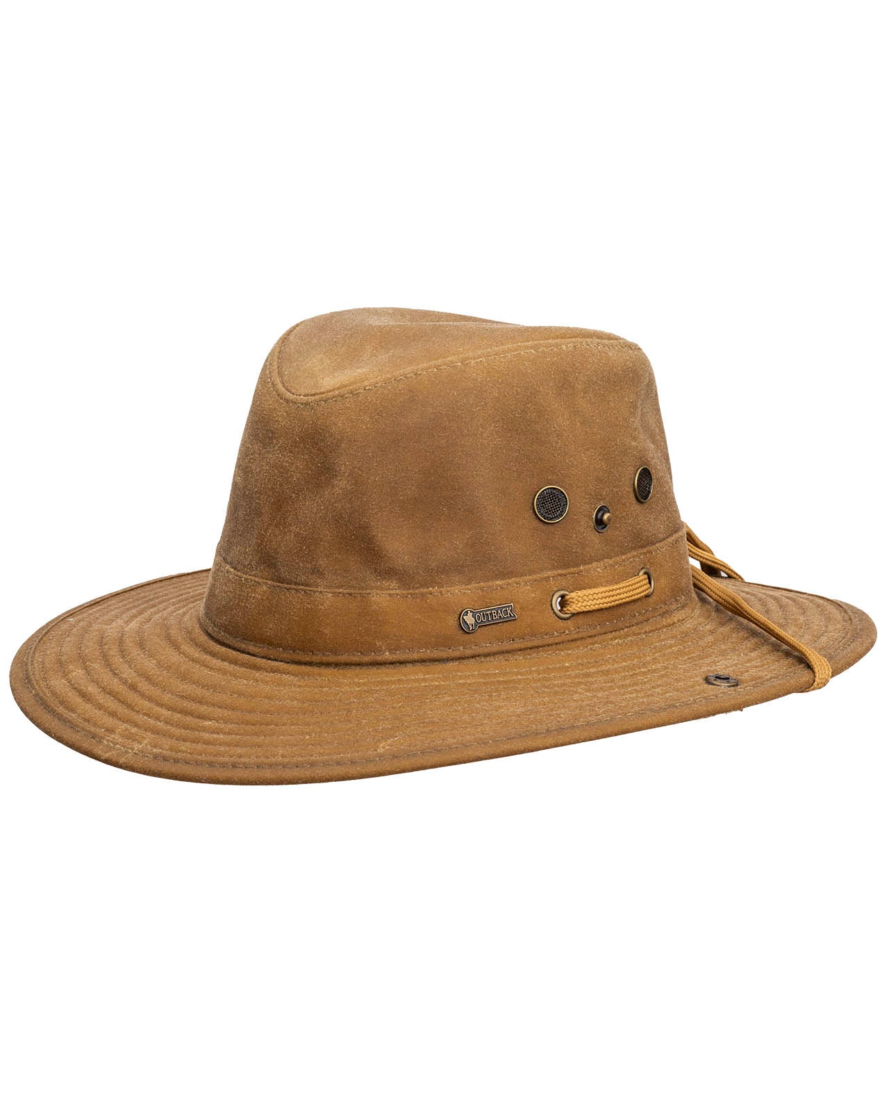 Outback Trading Company River Guide Oilskin Hat Field Tan / SM 1497-FTN-SM 089043142540 Oilskin Hats