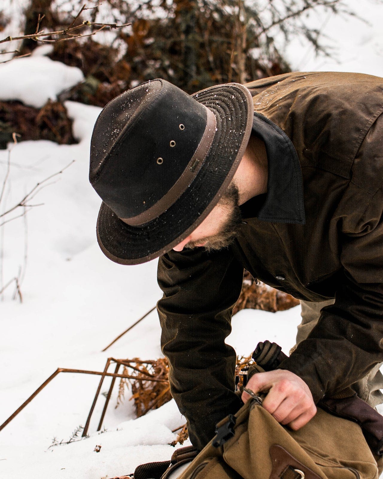 Outback Trading Company Madison River Oilskin Hat Oilskin Hats