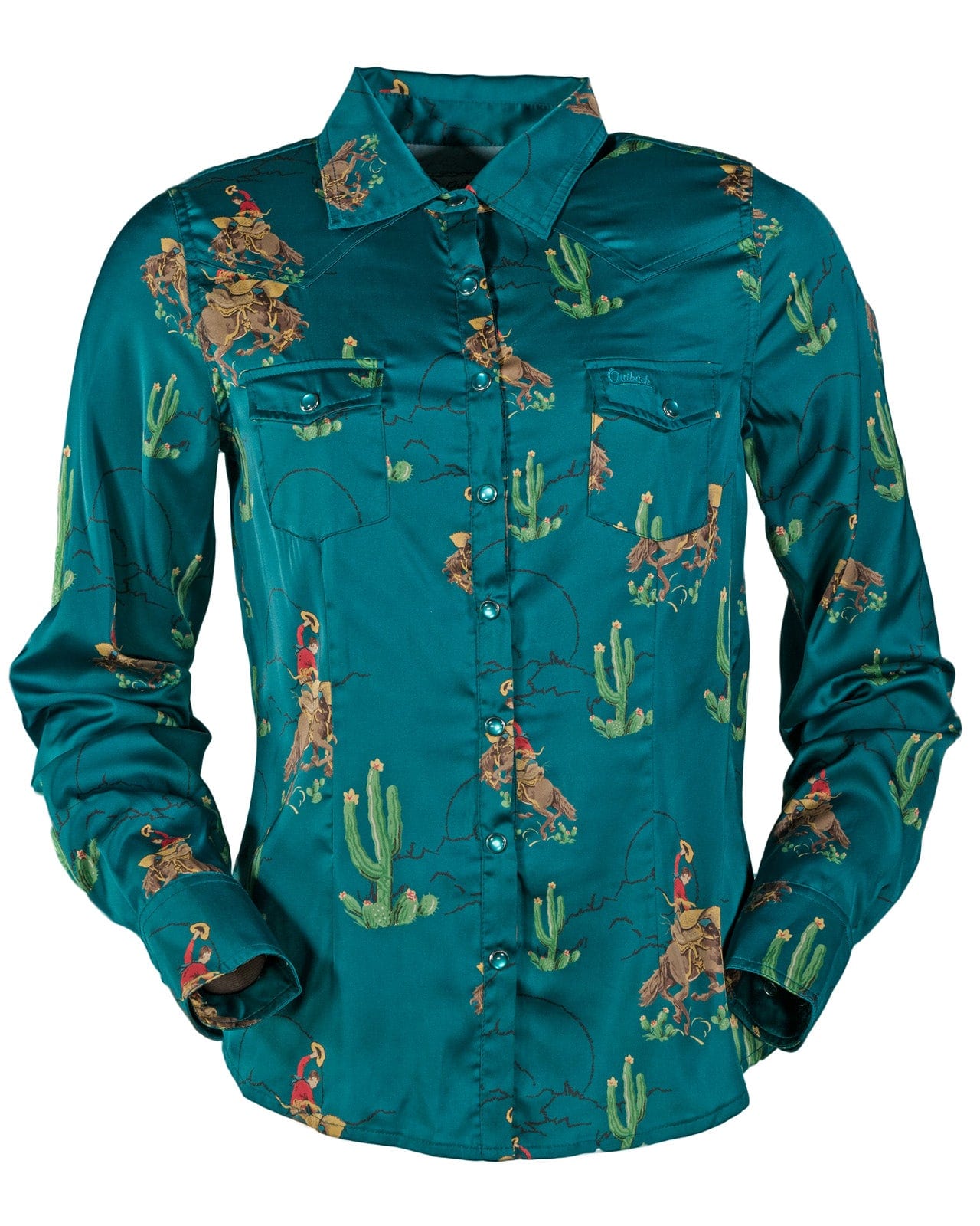 Outback Trading Company Women’s Piper Shirt Teal / SM 42155-TEL-SM 789043395044 Shirts