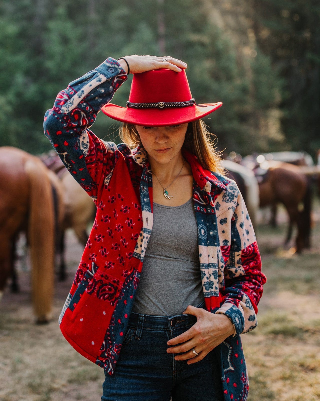 Outback Trading Company Women’s Haley Big Shirt Shirts & Tops