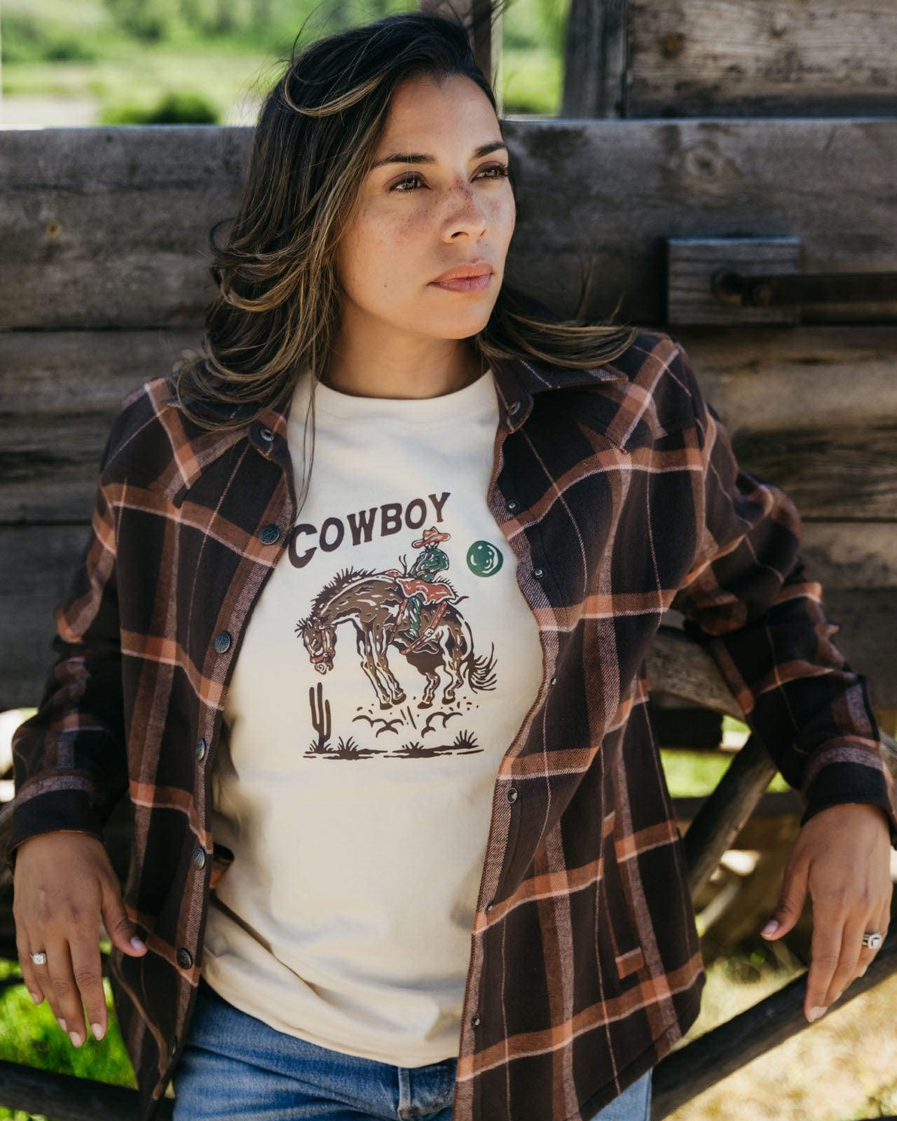 Outback Trading Company Danielle Comfy Graphic Tee Tees