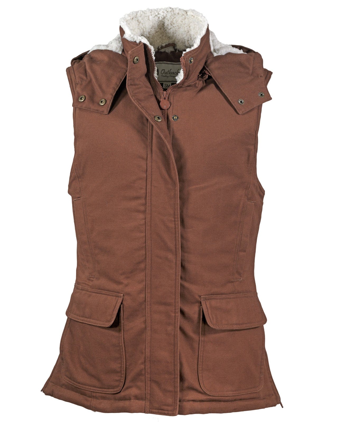 Outback Trading Company Women’s Juniper Vest Brown / SM 29616-BRN-SM 789043391510 Vests