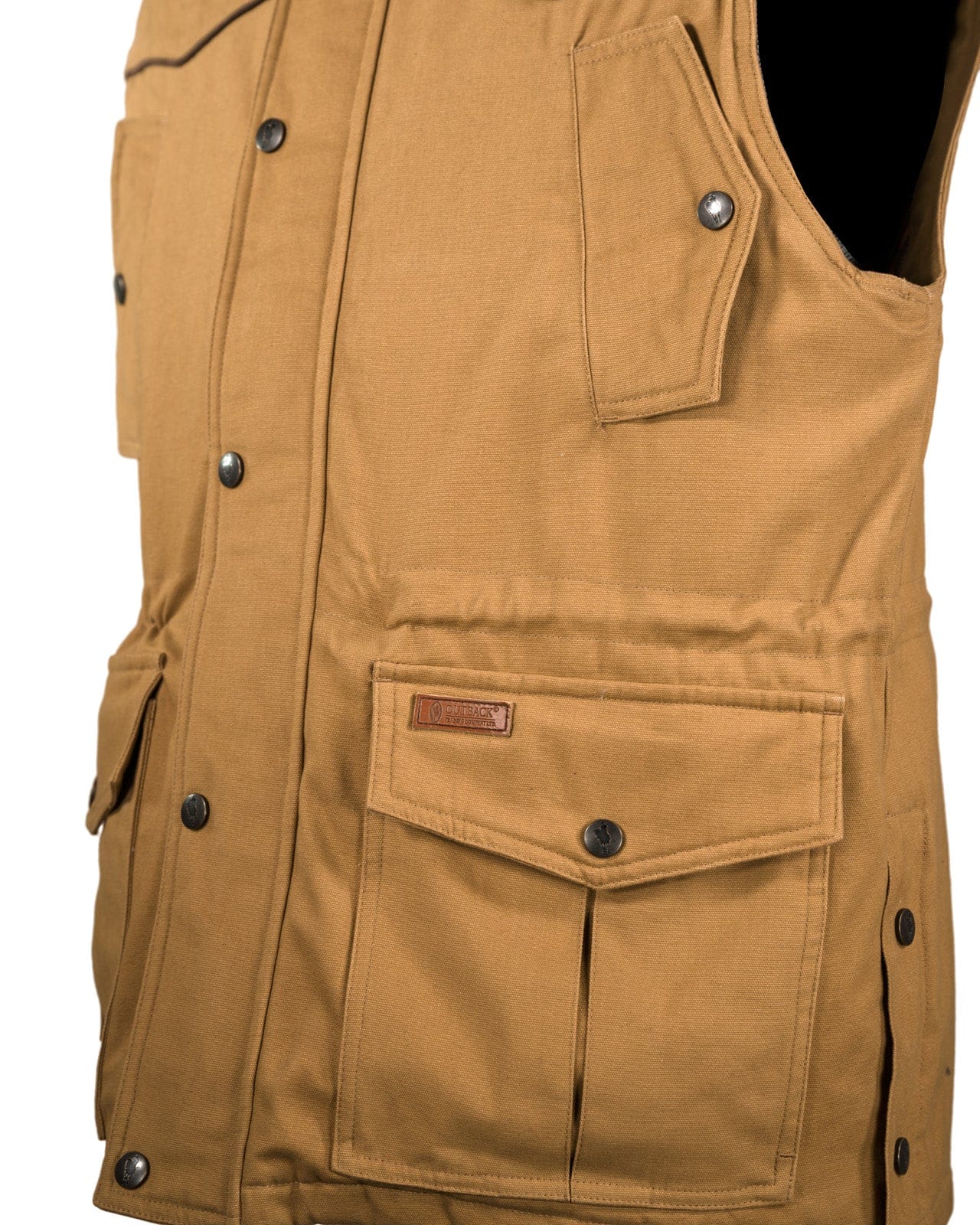 Outback Trading Company Men’s Cattleman Vest Vests