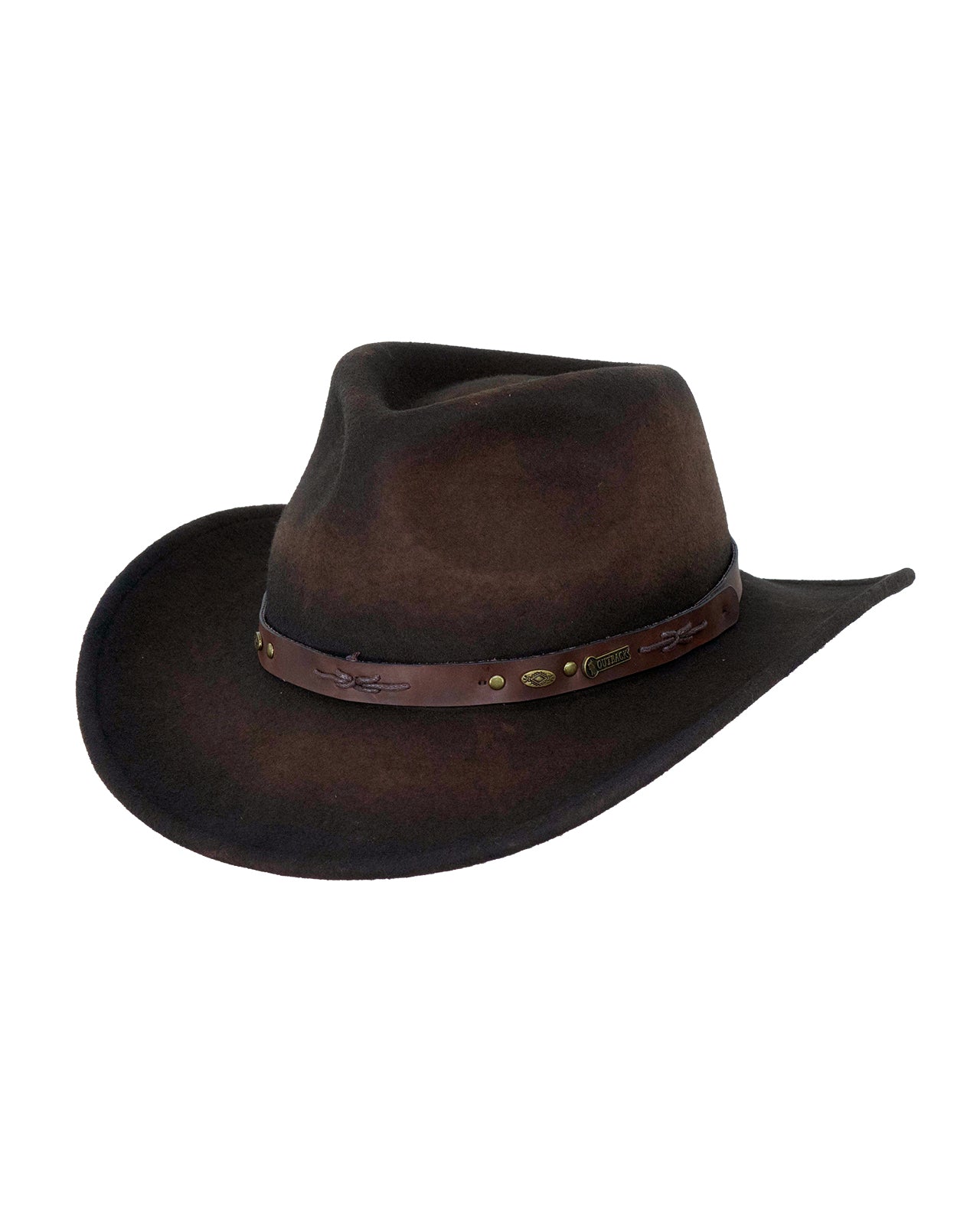 Outback Trading Company Sidekick Wool Hat Brown / SM 1310-BRN-SM 089043741583 Wool Felt Hats