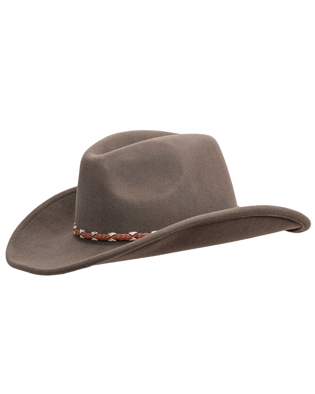 Outback Trading Company Wallaby Wool Hat Brown / SM 1320-BRN-SM 089043350976 Wool Felt Hats