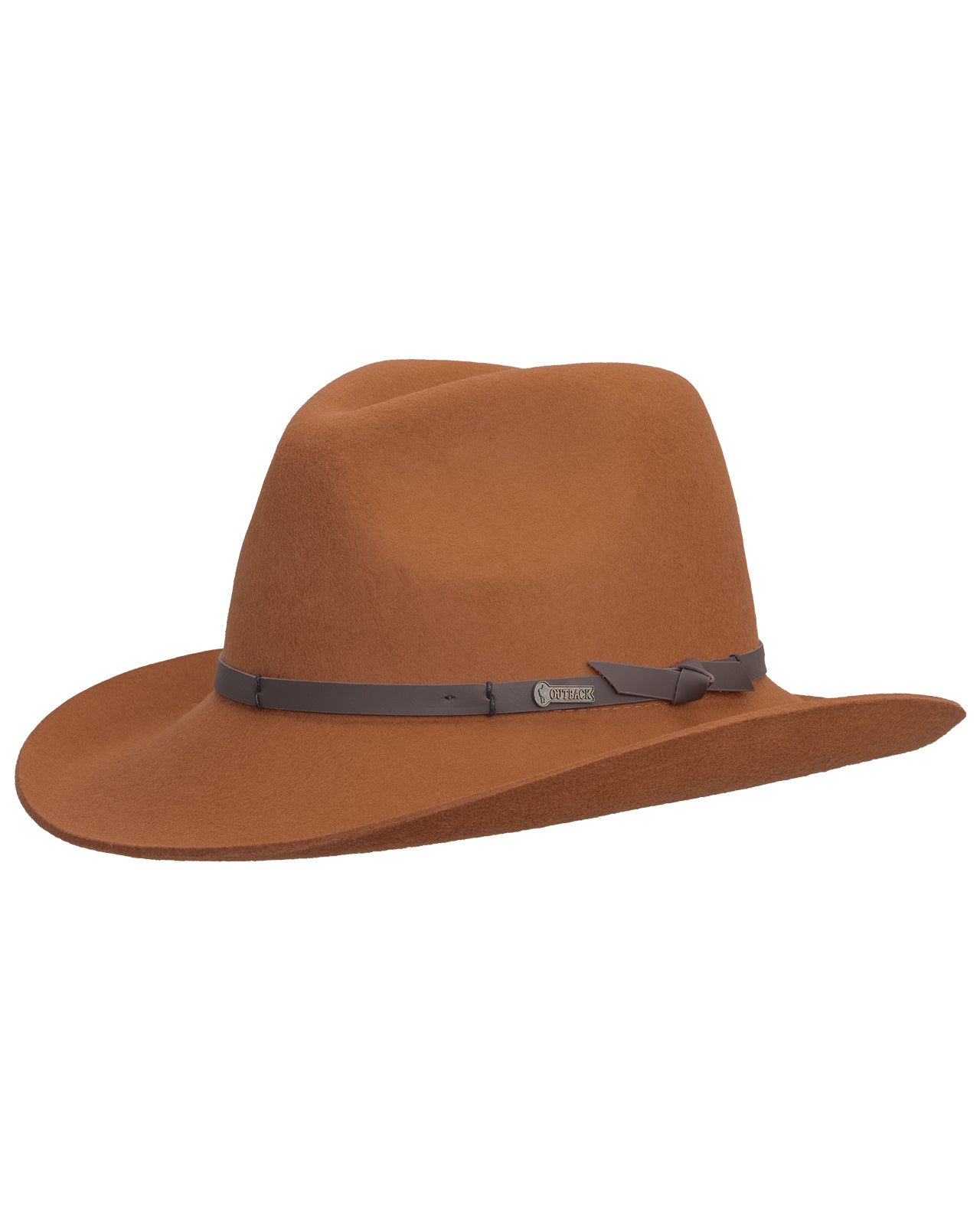 Outback Trading Company Gibson Wool Hat Burnt Orange / SM 13212-BTO-SM 789043385816 Wool Felt Hats