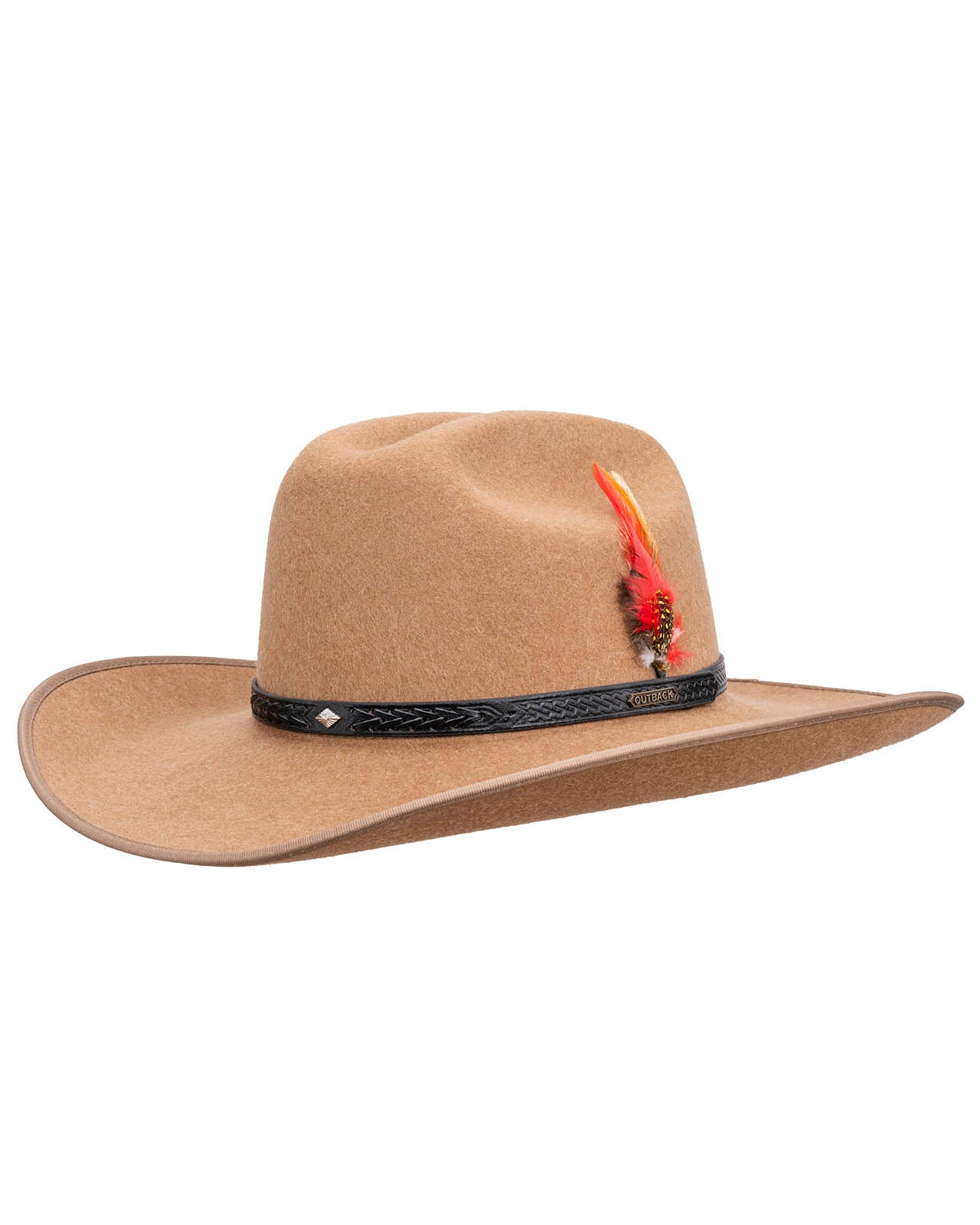 Outback Trading Company Angel Fire Wool Hat Sand / 678 1108-SND-678 789043387513 Wool Felt Hats