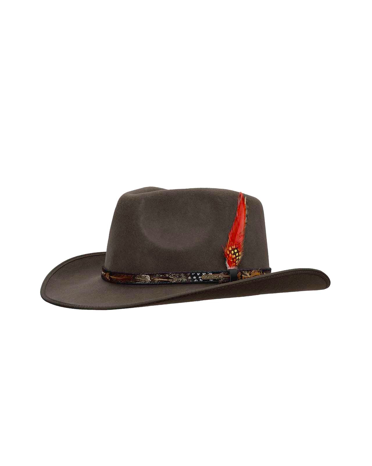 Outback Trading Company Santa Fe Wool Hat Wool Felt Hats