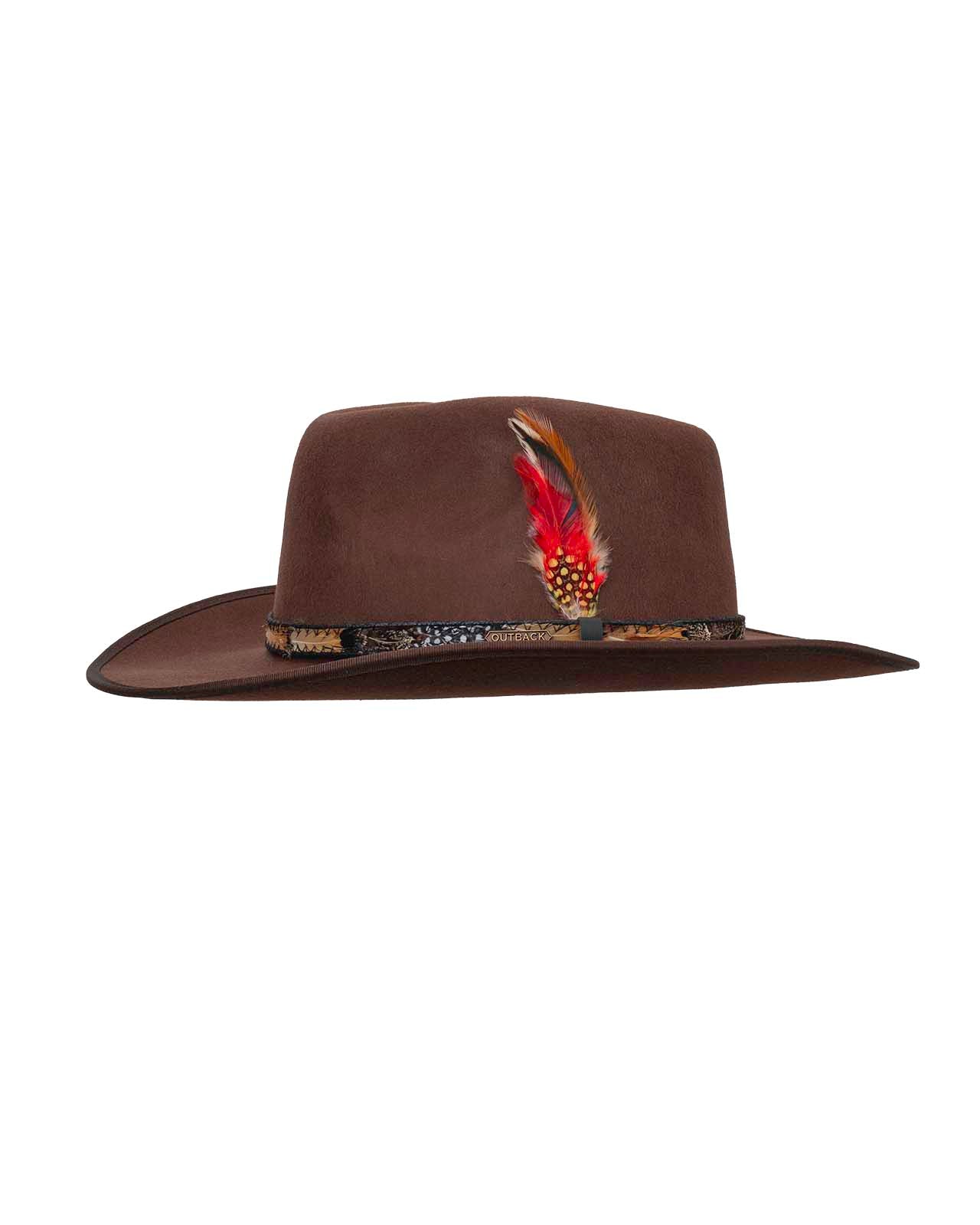 Outback Trading Company Santa Fe Wool Hat Wool Felt Hats