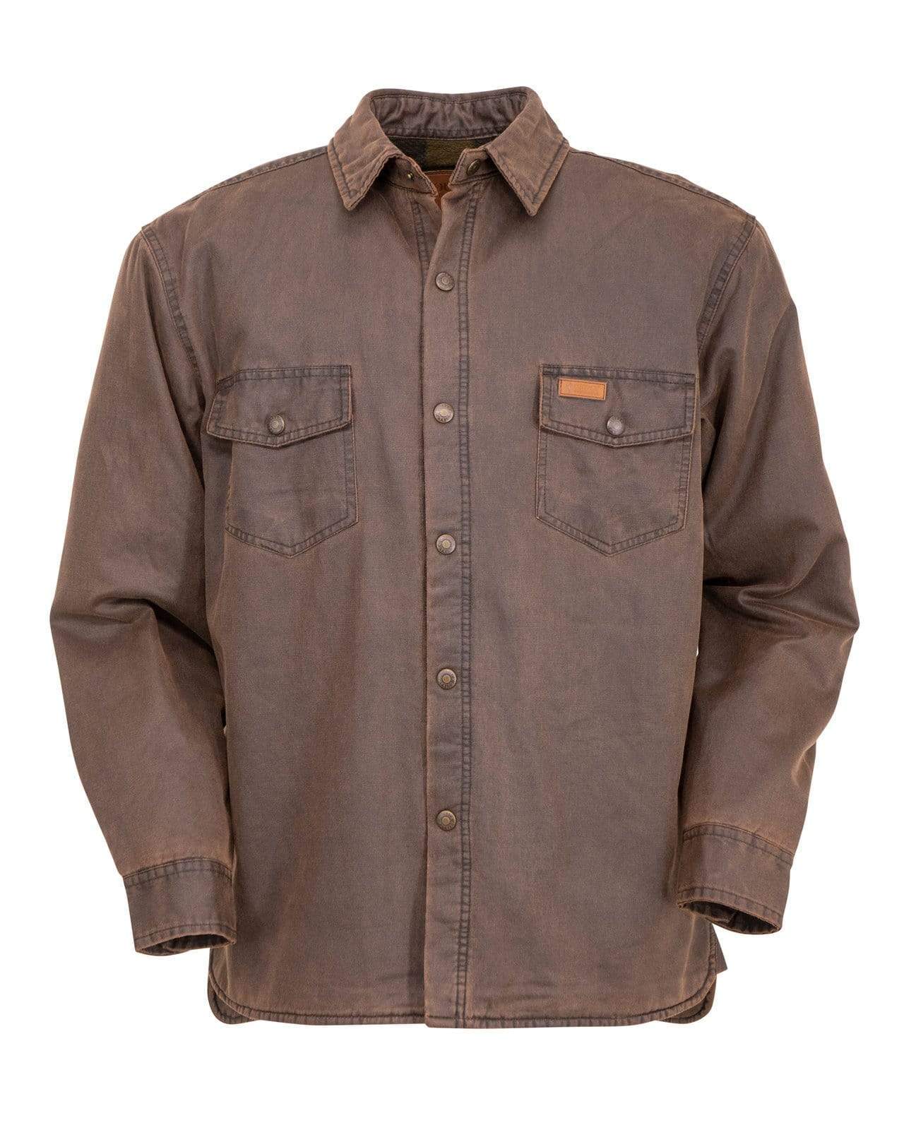 Outback Trading Company Men’s Loxton Jacket Brown / S 2875-BRN-SM 789043355352 Coats & Jackets