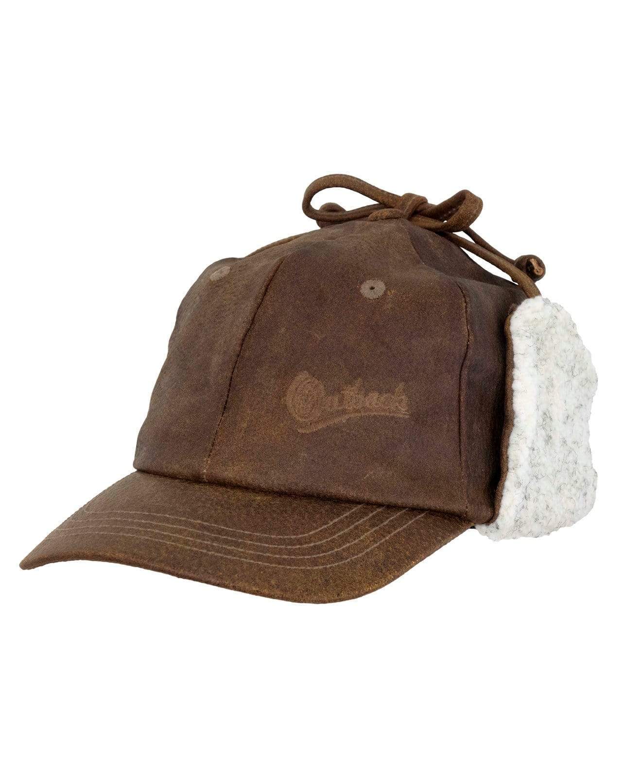 Outback Trading Company Leather McKinley Brown / S 1451-BRN-SM 089043175142 Hats