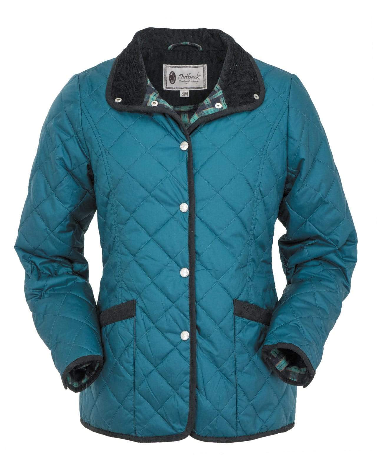 Outback Trading Company Women’s Barn Jacket Teal / 2X 29650-TEL-2X 789043357615 Quilted