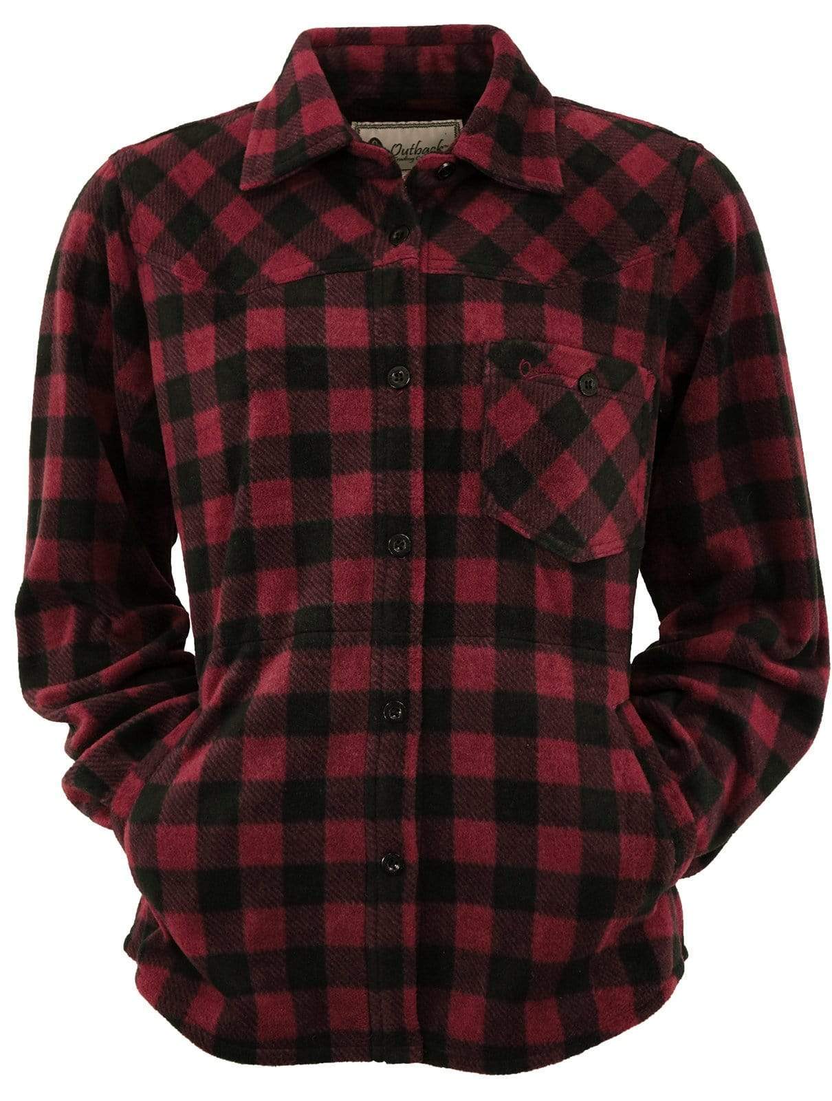 Outback Trading Company Ladies’ Fleece Big Shirt Shirts & Tops