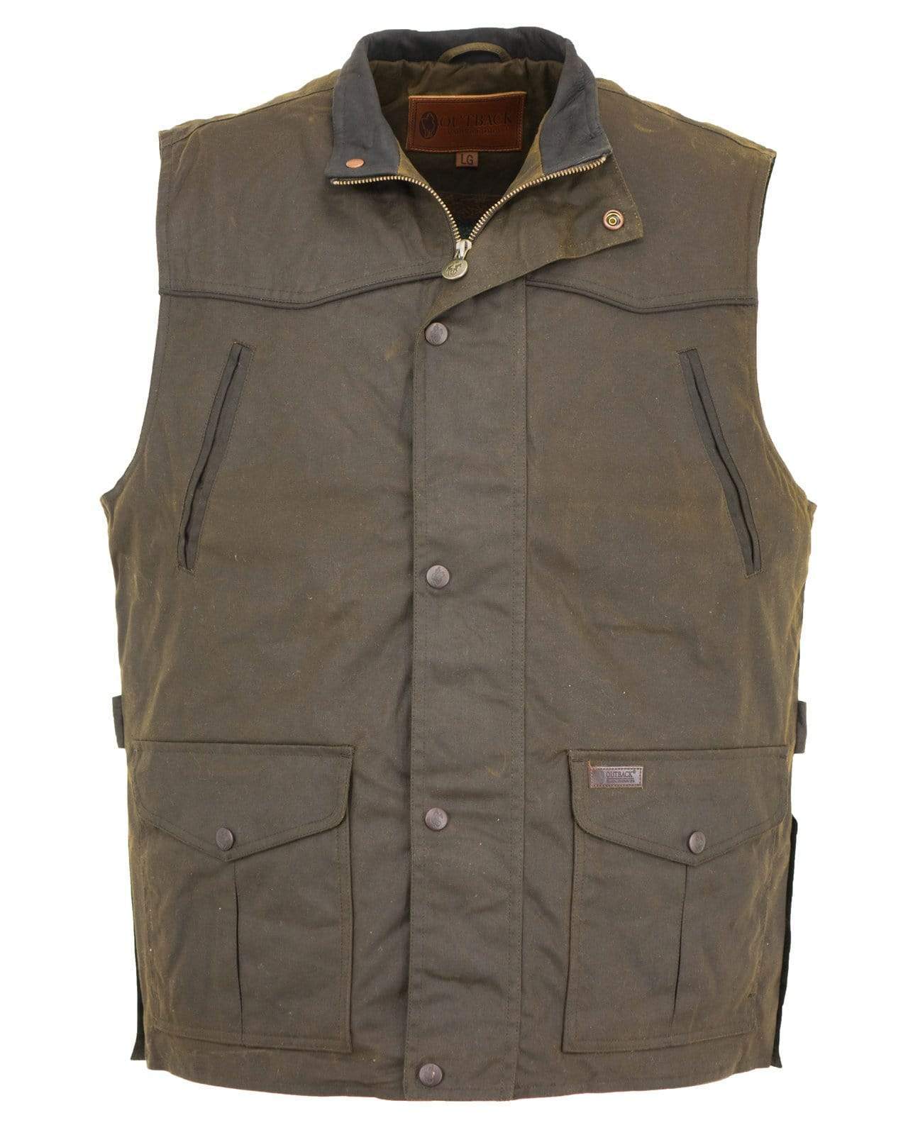 Outback Trading Company Men’s Magnum Vest Bronze / S 2154-BNZ-SM 789043350463 Vests