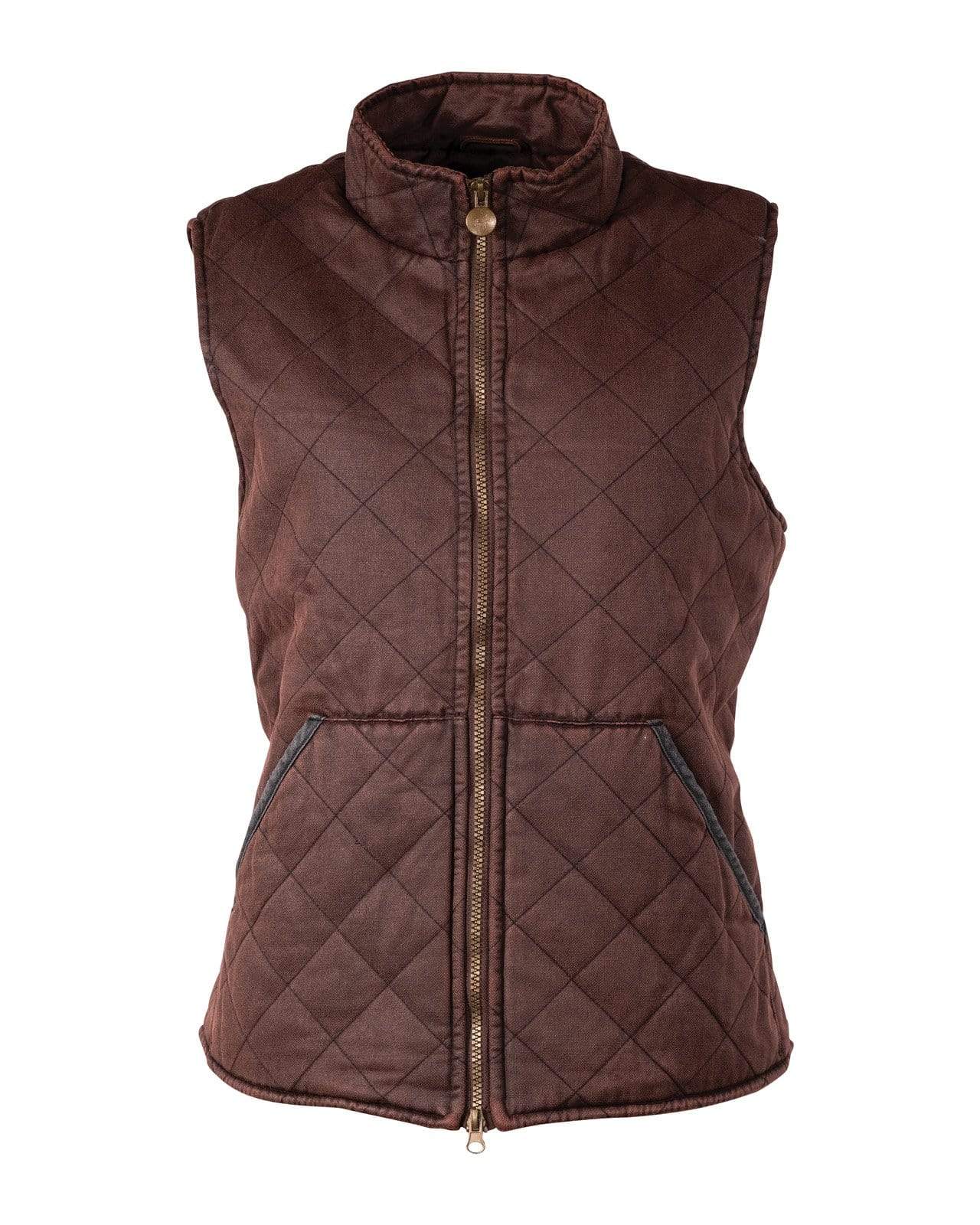 Outback Trading Company Women’s Roseberry Vest Burnt Red / XS 29698-BNR-XS 789043388176 Vests