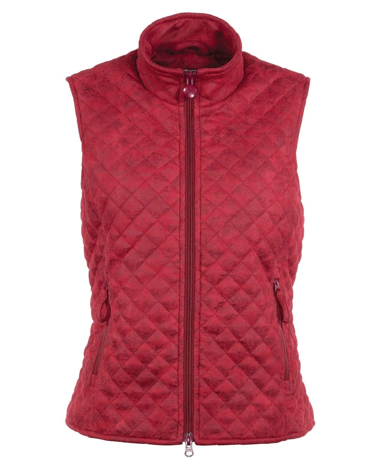 Outback Trading Company Women’s Wilona Vest Garnet / S 29640-GAR-SM 789043372038 Vests