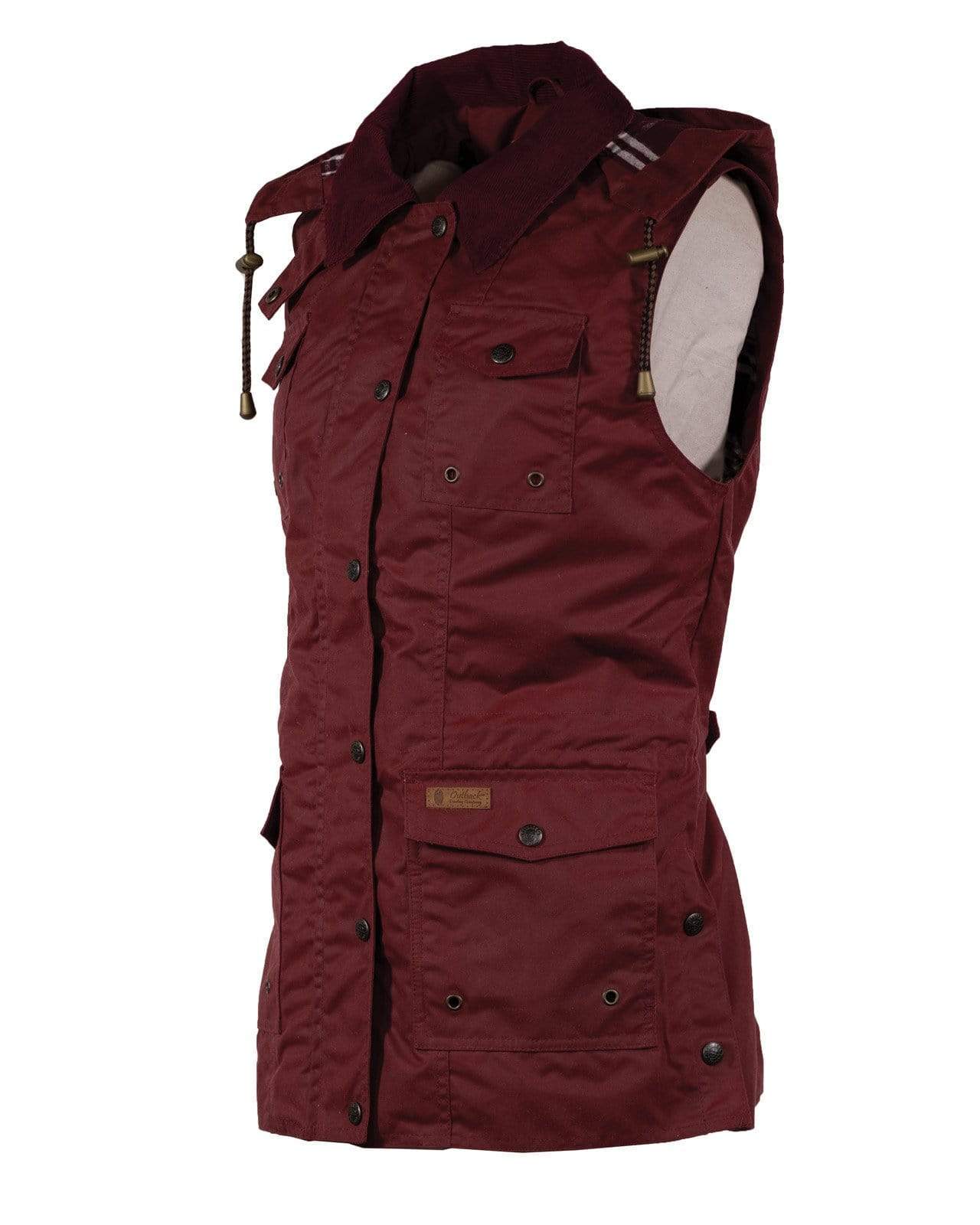 Outback Trading Company Women’s Jill-A-Roo Oilskin Vest Vests